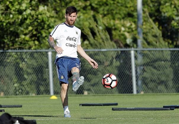 Copa America, Training National Team Argentina