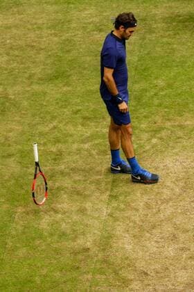 Tennis, ATP Tournament, Gerry Weber Open, Zverev defeats Federer