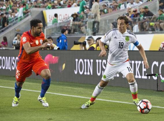 Copa America, quarter-finals, Mexico - Chile 0:7
