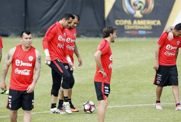 Copa America: Training Chile