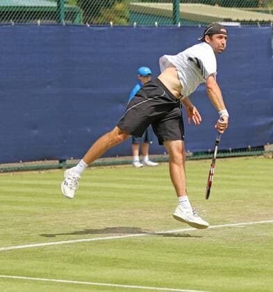 Tennis, ATP Tournament in Nottingham, Benjamin Becker - Guido Pella