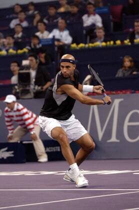 Tennis, ATP Masters Cup, James Blake wins against Rafael Nadal
