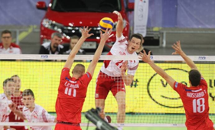 Volleyball, World League, Poland - France