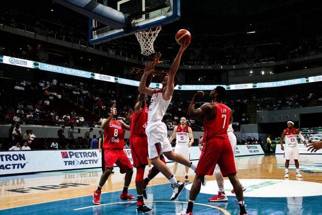 Basketball, Olympic Quali, Canada - Turkey