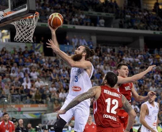 Basketball, Olympic Qualification, Italy - Mexico