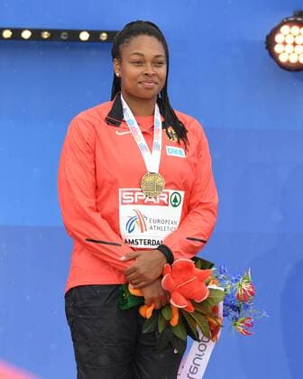 European Athletics Championships Amsterdam, Award Ceremony Women's Discus
