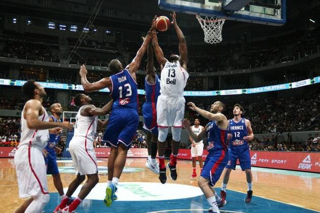 Basketball, Olympic Quali, France - Canada
