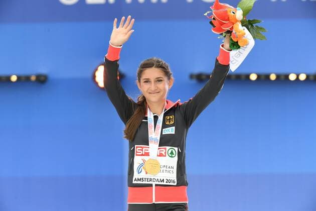 European Athletics Championships Amsterdam, Award Ceremony of the German Athletes