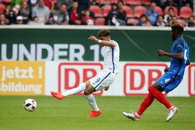 Football, U19 European Championship, France - England