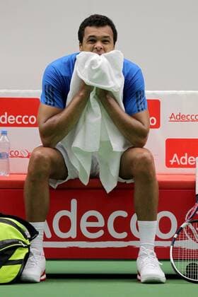 Tennis, Davis Cup, France Training
