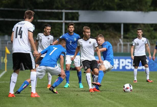 Football, U19 European Championship, Austria - Italy