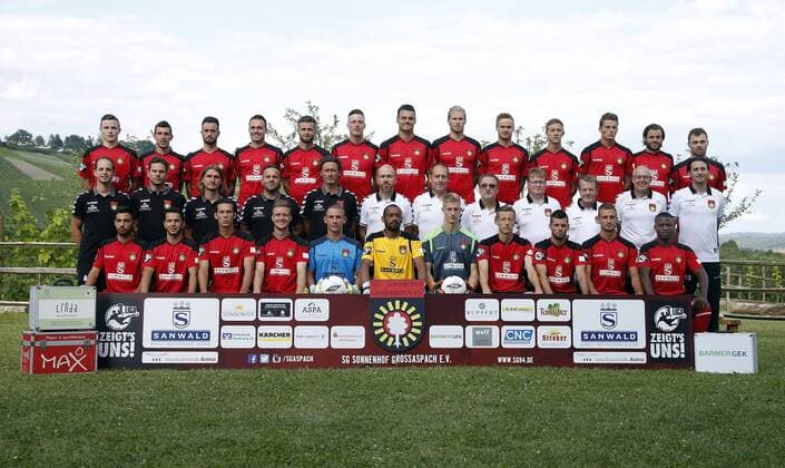 Football, 3. Liga, Portrait date SG Sonnenhof Großaspach
