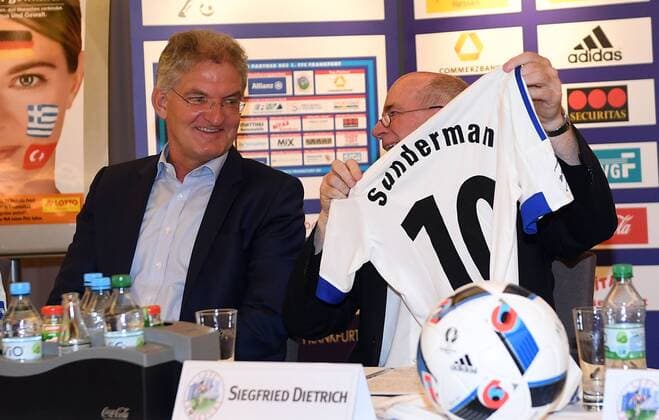 Football, Women, 1. FFC Frankfurt with main sponsor Lotto Hessen