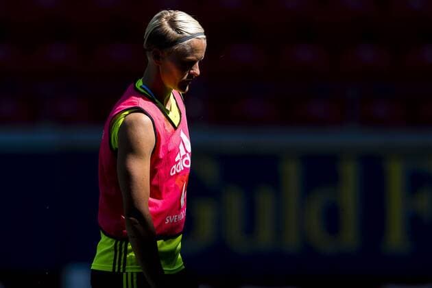 Football, Women, National Team Sweden Training