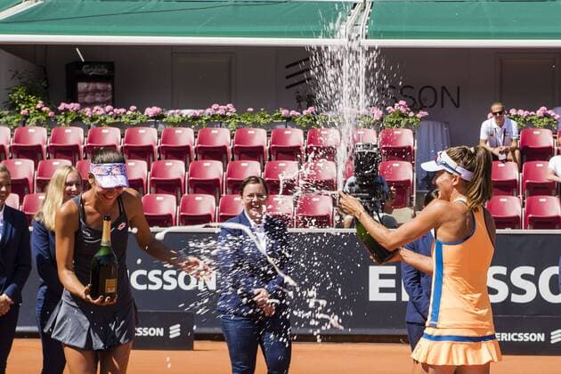 Tennis, WTA Tournament in Bastad, Doubles Final