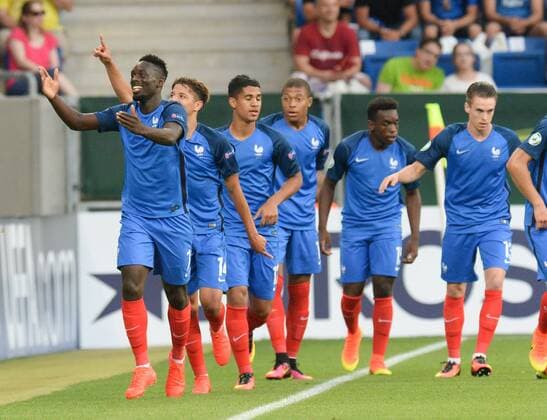 Football, U19 European Championship, Final, Italy - France