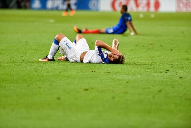 Football, U19 European Championship, Final, Italy disappointed after defeat