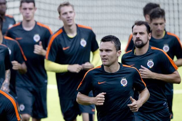 Football, CL Quali, Sparta Prague - Training