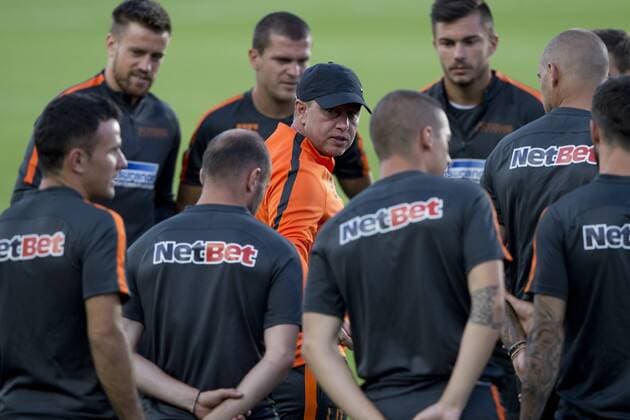 Football, CL Quali, Steaua Bucharest - Training