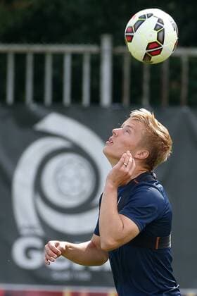 Football, EL Quali, KRC Genk - PK and Training