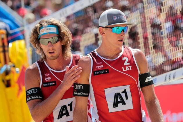 Beach Volleyball, Samoilovs Smedins win FIVB WorldTour Major in Klagenfurt