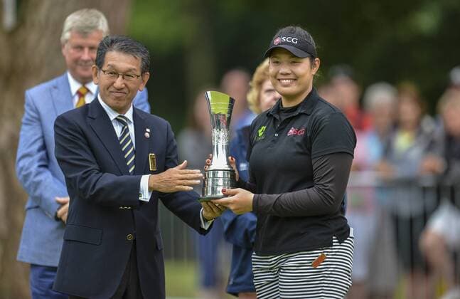Golf, LPGA, Arita Jutanugarn wins Womens British Open at Woburn