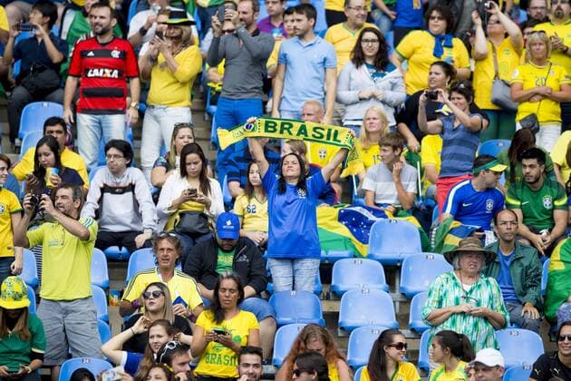 Rio 2016, Football, Women, Brazil - China