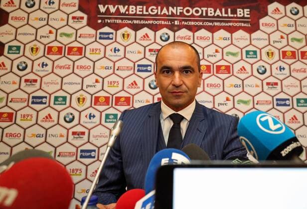 Football, Belgium national team, PK of the new national coach Roberto Martinez