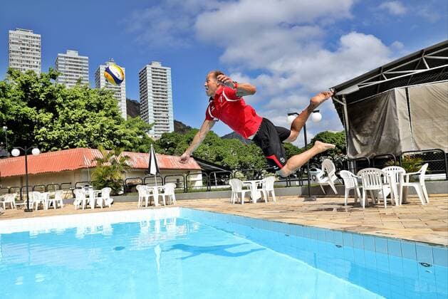 Rio 2016, Beach Volleyball, Alexander Horst in the Olympic Village
