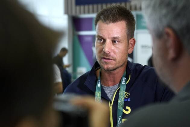 Rio 2016, Golf, Arrival Henrik Stenson