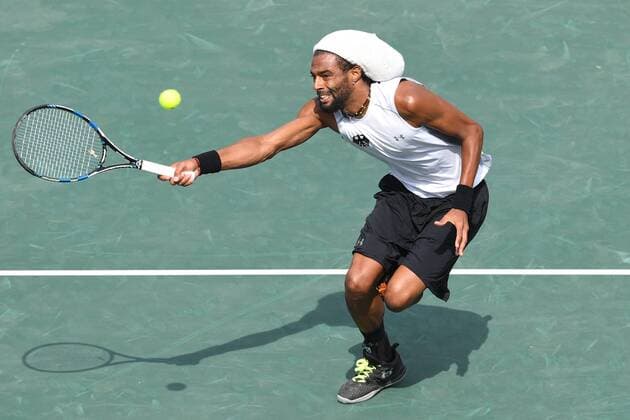 Rio 2016, Tennis, Dustin Brown twists his ankle and retires