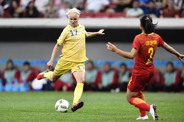 Rio 2016, Football, Women, China - Sweden