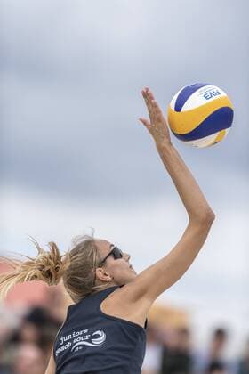 Beach Volleyball, German U17 Championships in Magdeburg