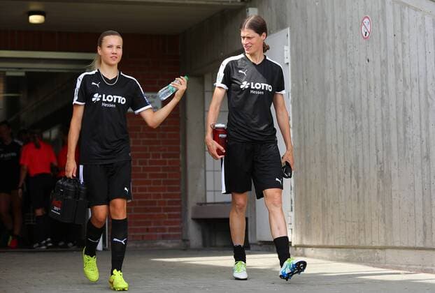 Football, Women, Test match 1. FFC Frankfurt - TSG 1899 Hoffenheim