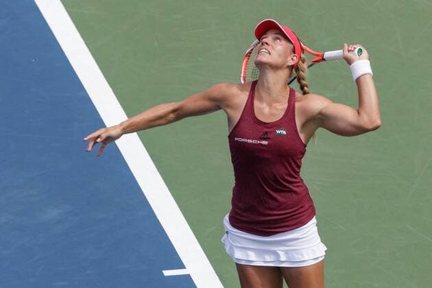 Tennis, WTA Tournament in Mason, Kerber-Halep