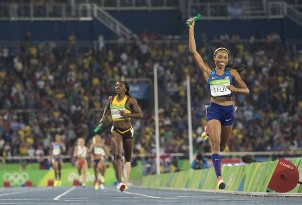 OLYMPIC LEGENDS, History, Allyson Felix