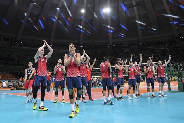 Rio 2016, Volleyball, Men,USA take the bronze medal