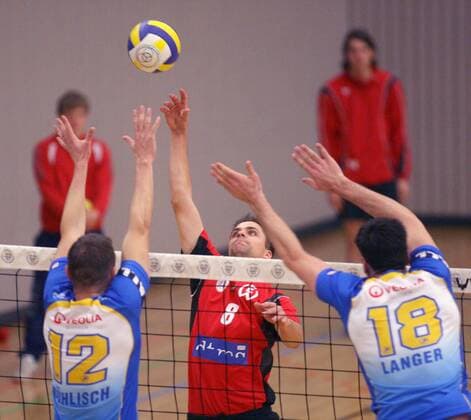 Volleyball, DVV Cup, Eintracht Wiesbaden - VC Leipzig