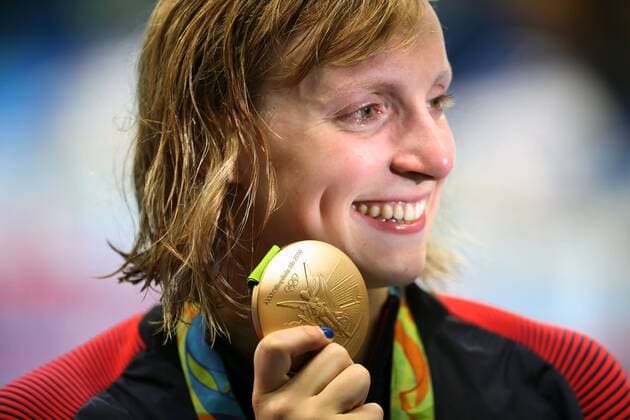 OLYMPIC LEGENDS, History, Katie Ledecky