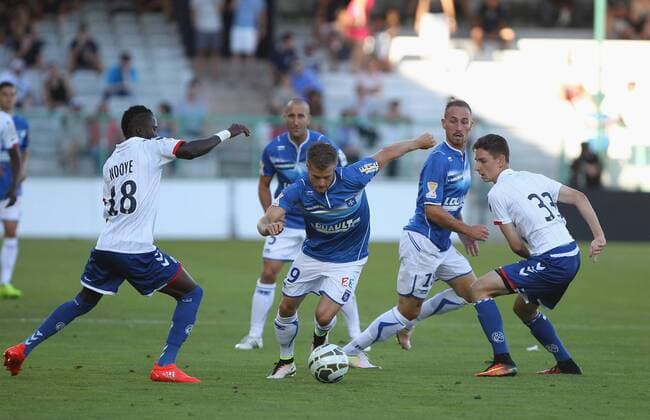 Football, France, League Cup, AJ Auxerre - RC Strasbourg