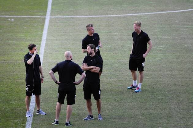 Football, EL Quali, Qarabag Agdam - IFK Göteborg, before kick-off