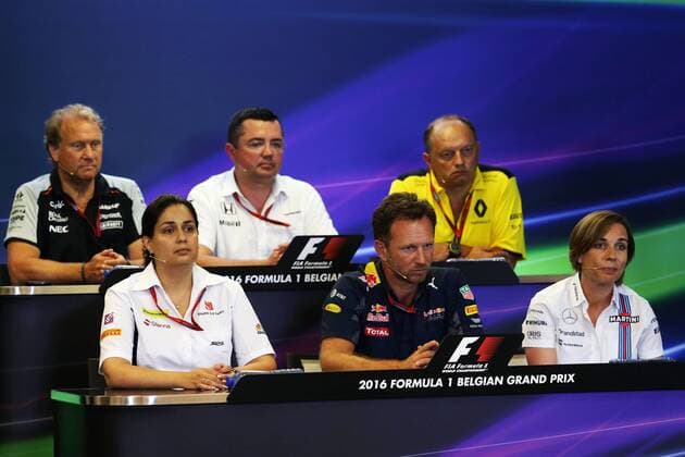 Formula 1, Belgian GP, Team Principals' Press Conference