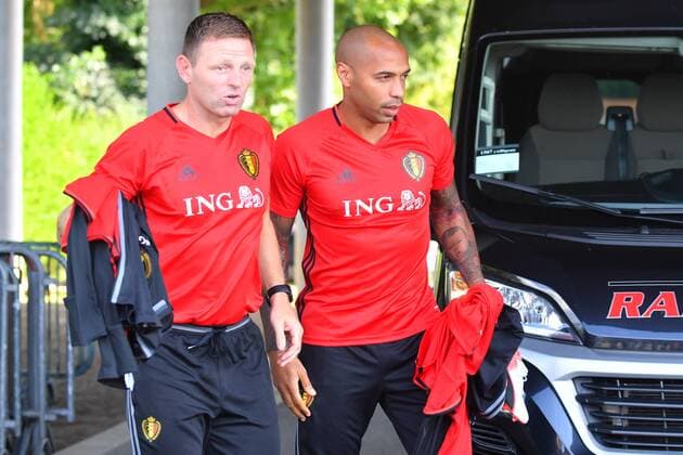 Football, Training National Team Belgium