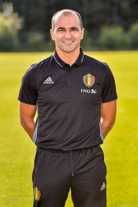 Football, photo shoot with the new coaching staff of the national team of Belgium
