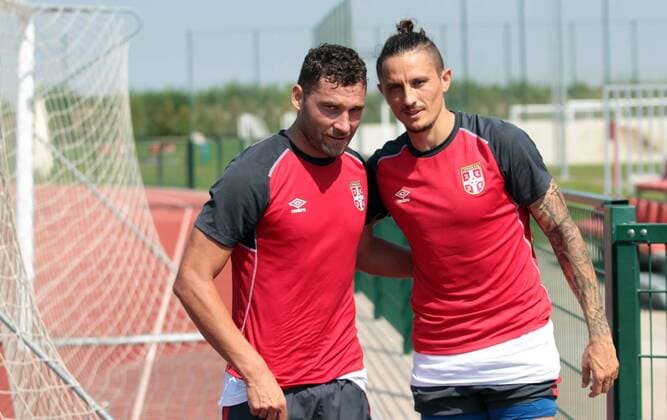 Football, Training National Team Serbia