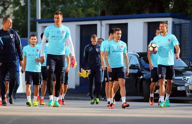 Football, Training National Team Croatia