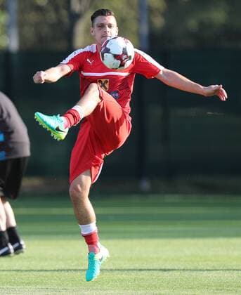 Football, Austria National Team Training