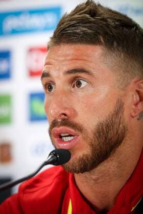 Football, Spain National Team Press Conference with Ramos and Busquets