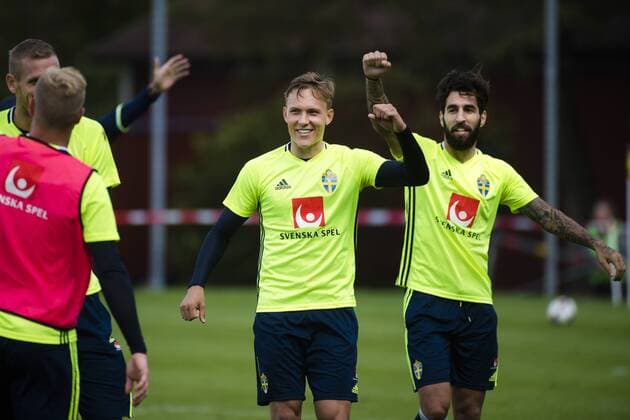 Football, Training National Team Sweden
