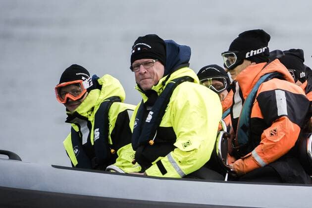 Football, National Team Sweden on Boat Trip